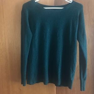 American Eagle Outfitters dark green soft sweater S/P